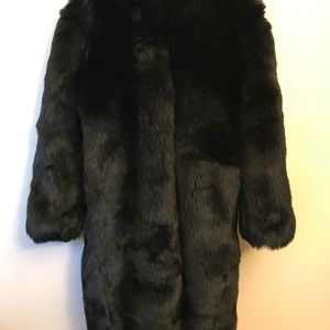 Women's AKIRA faux fur coat
